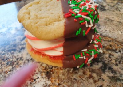 sugar cookie Ice cream sandwich